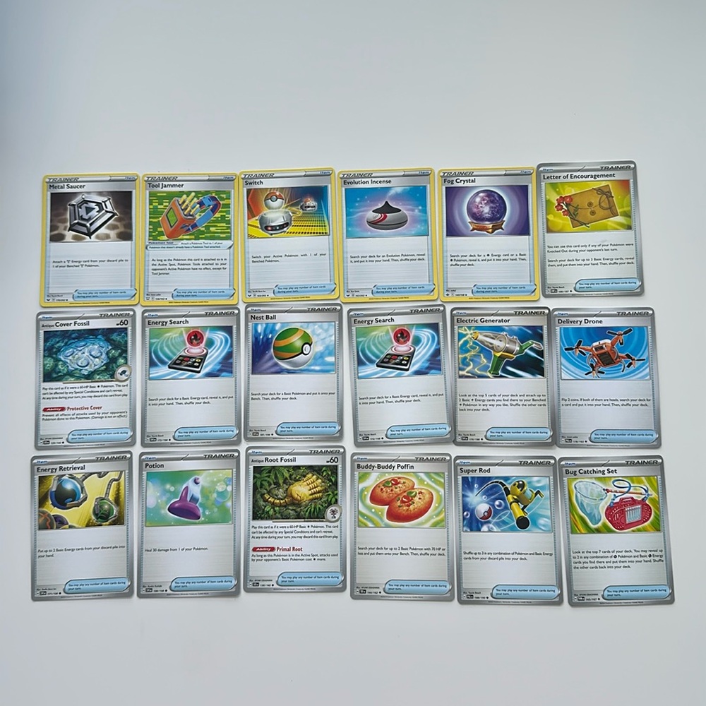 Pokemon Card Set - Item Trainer